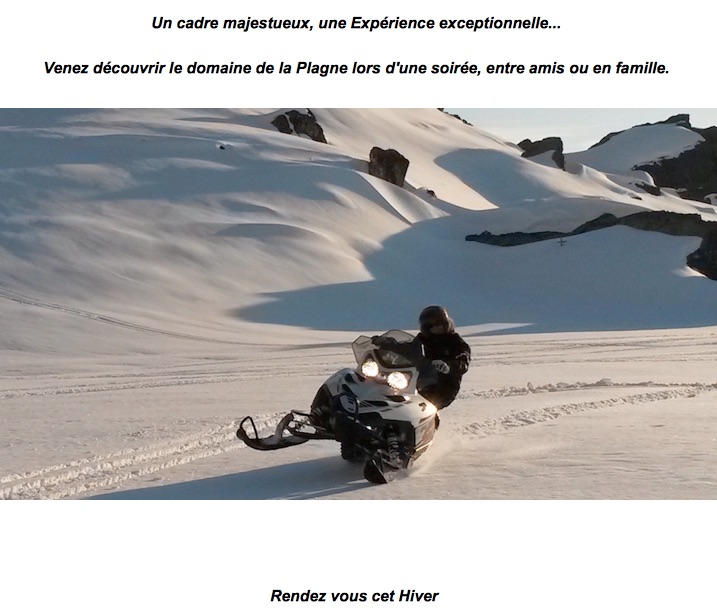 Motoneige Savoie